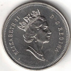 1991 Canadian Uncirculated Qeii   Canada Crest Fifty Cent Coin 