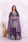 Salwar Kameez Indian Pakistani Wedding Party Wear Dress Bollywood Sharara Suit 