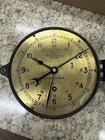 Chelsea Clock Co  Us Government Wwii Vintage Brass Deck Clock Works 