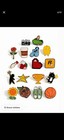 Mixed Lot Enamel Metal Lapel Pins Multicolor Assorted Themes W  Clutch Backs