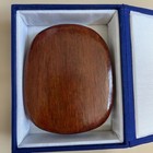 Ink Stone 12 5 Cm Wooden Case Vintage Suzuri Sumi Calligraphy Shodo Shuji Tool