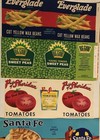 18 Vintage Vegetable fruit Crate Labels   Some Foreign   Excellent Condition 