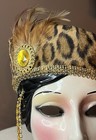 Vintage Clay Art Ceramic Face Wall Mask Woman Lady Art Deco Flapper Girl