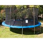 Jumpking Jk15vc2 15 Foot Outdoor Trampoline   Safety Net Enclosure Kit  Blue
