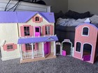 Fisher Price Loving Family Dollhouse Ranch 2001 House Barn Stable Stairs