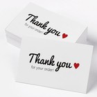 Thank You Cards Small Business  100 Pcs Thank You Cards For Retail Sto