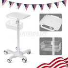 Medical Mobile Rolling Cart For Ultrasound Imaging Scanner Trolley Cart Us