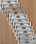 Pick One Banknote Sweden 1 Krona Sveriges Riksbank Dates 1914-21 Circulated