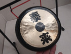 6-1 2  Brass Gong With Stand  Free Shipping