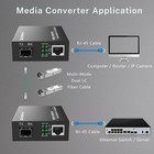 Zoerax Gigabit Sfp To Rj45 Media Converter 1 25g Lc Multimode Fiber Optic