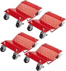 6000lbs Vehicle Wheel Dolly  set Of 4   Upgraded Steel Tire Skates