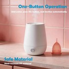 Menstrual Cup Sterilizer Steamer  3-in-1 For Cleans  Dries  And Stores Your P   