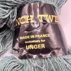 Vintage Unger French Tweed 100  Wool Yarn Teal Blue Mix 2 Skeins 768 Yards