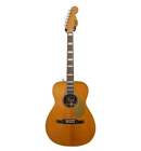 Fender Malibu Vintage Concert Acoustic Electric Guitar W hsc