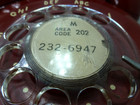 Vintage Bell System Red Rotary Dial Desk Telephone Western Electric 500