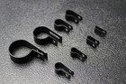 Cable Clamps Nylon Black Uv Resistant Hose Wire Electrical Holder New Diy Lot
