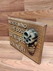 Vintage Never Mind The Dog Beware Of The Owner 3 Deminsional Plaque Sign 15   11 