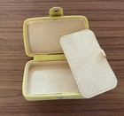 Namaste Buddy Needle Case  Yellow