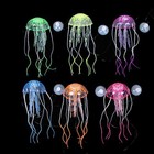 6 Pieces Artificial Jellyfish Decor For Aquarium Fish Tank  Glowing Jellyfish