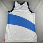 Just Don X Mitchell   Ness Jersey Mens M White Blue No Name Nba Cavaliers Street