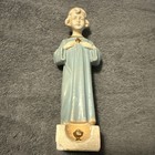 Rare 1919 Statuette Of The Child Jesus   Sacred Heart Cie La France Statuaire