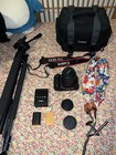 Canon Eos 80d Digital Slr Camera Bundle W  Ef-s 18-135mm Lens  Bag Straps Tripod