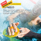 Finis Iso Swim Training Paddles - Stroke Technique Trainer - Medium  Yellow 