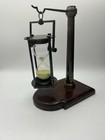 Authentic Models Hanging 30 Minute Hourglass Sand Timer Wood Base