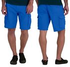 Mens Cotton Cargo Shorts Relaxed Fit Outdoor Hike Sports  Multi-pocket Half Pant