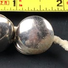 Vintage Silver Button Chrome Metal Shank Lot  75  Lot Of 4 Jacket Blazer Sewing 