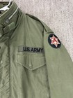Vintage Us Army M-65 Cold Weather Field Jacket Mens Medium Regular 60s 70s