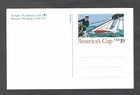Great Britain Postal Card Sc Ux163 19c America s Cup 1992 Mint