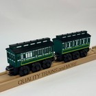 Wooden Railway  Custom Emily  Passenger Coach And Brake Van For Thomas Train