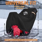 Snow Blower Cover  Heavy Duty 900d Waterproof Snowblower Cover  Outdoor Snow    