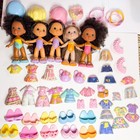 Vintage Fisher-price Snap  n Style Huge Lot Dolls Outfits Shoes Accessories
