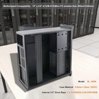 4u Server Chassis Rackmount Server Case 7 3 5  Hdd Drive Bays 120mm Fan Sl-450a