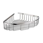 Bathroom Shower Caddy Corner Shelf  Corner-hollow Design  Ultra Sturdy Rust-p   