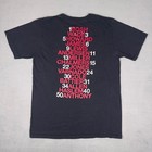 Adidas Miami Heat 2013 Nba Finals Champions T-shirt M Black Roster Lebron Wade