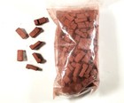 Dollhouse Brick Corners Red Brick Blend By Andi Mini Brick 1 12 Scale 125 Pieces