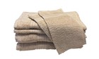 6 Piece Bath Towel Hand Towel Washcloth Sheet Set Beige  Soft   Absorbent Cotton