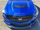 For 16-19 Cadillac Cts-v   Gm Factory Style Carbon Fiber Hood Vent Louver Cover