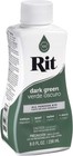 Rit Liquid Fabric Dye  8-ounce  Dark Green  8 Fl Oz  pack Of 1 