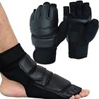 Half Finger Boxing Taekwondo Sparring Gear Gloves Hand And Foot