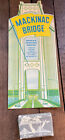 Vintage 2 Travel Mackinac Bridge - Brochure   Souvenir St  Ignace Soap Bar 1960s