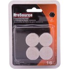 Furniture Pads     1  Round Felt Pads For Hardwood Floors     Beige     Heavy-duty