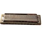 Vintage M  Hohner Marine Band Harmonica No 1896 In Original Box Key Of C Germany
