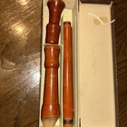 Vintage Johannes Adler    magnamusic    Recorder     Handmade A-440 Pearwood W box