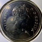 1980  1 Canada Arctic Polar Bear 1 Dollar Silver Coin  b 