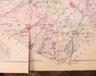 1903 Plat Map   Outline   Index Map Of Orange County  New York  xl20x31 - 0a1