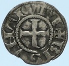 1200ad France Archbishopric Besancon Antique Silver Denier Medieval Coin I96735
